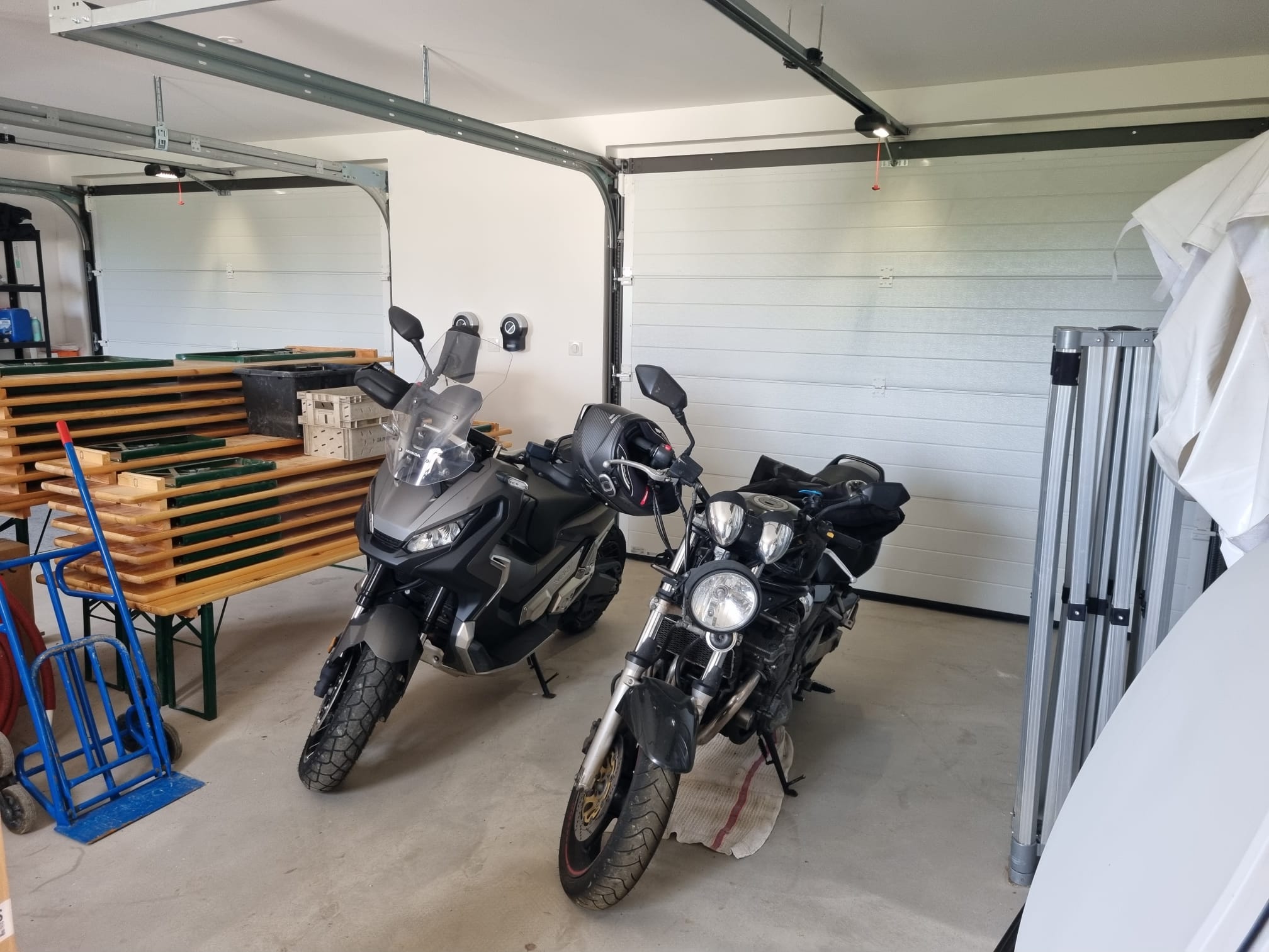 Garage sécurisé intérieur